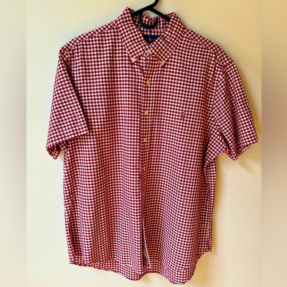 Polo Ralph Lauren short sleeve shirt.